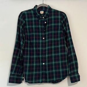 J Crew plaid button down